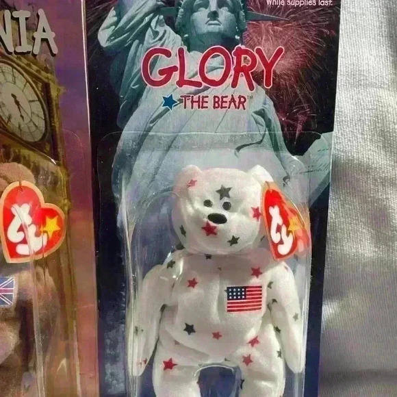 Mcdonalds Ty Beanie Babies Lot of 4 with very Rare Box and Tush Tag Errors Set - Picture 3 of 11